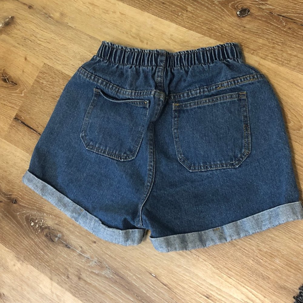 DENIM SHORTS - Picture 2 of 3